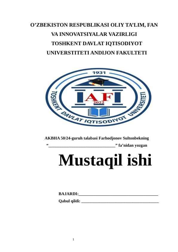 Iste'mol jamg'arma va investitsiyalar