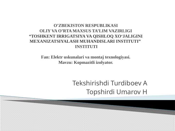 Kopmazitli izolyator. m.pptx