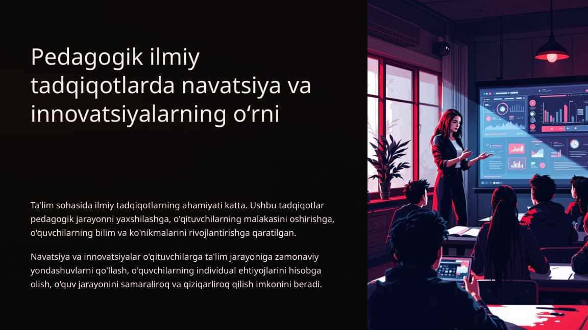 Pedagogik ilmiy tadqiqotlarda navatsiya va innovatsiyalarning о‘rni_9