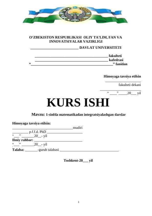 UCHINCHI VA TO'RTINCHI DARAJALI KO'PHADLAR