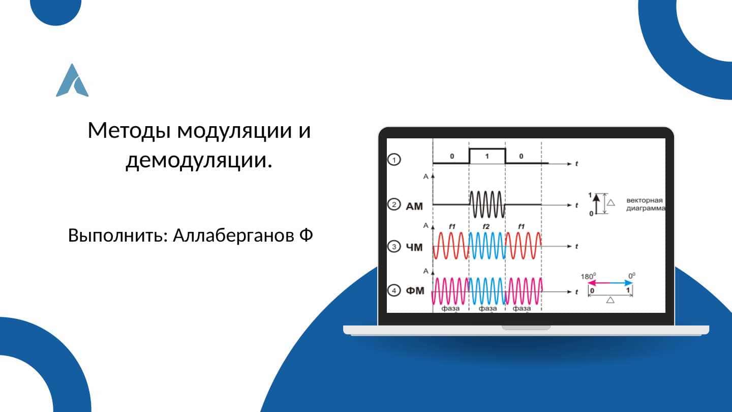 Методы модуляции и демодуляции.