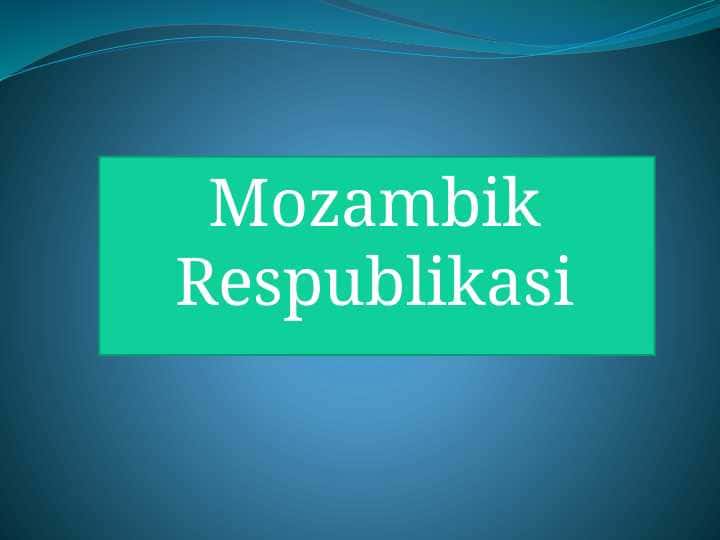 Mozambik respublikasi