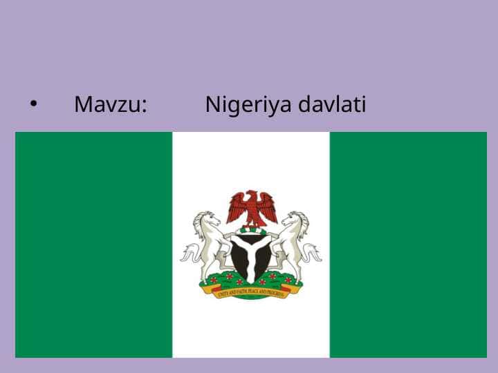Nigeriya davlati