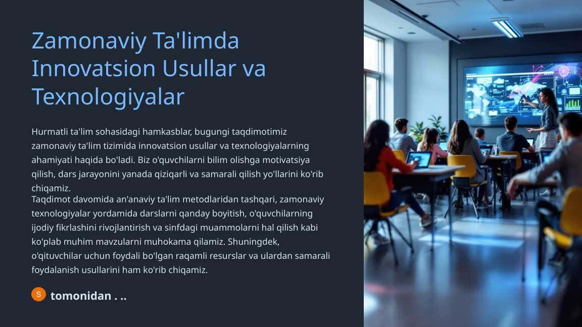 Ijodiy yondashuvni rivojlantirish: O‘quvchilarning kreativ fikrlashini shakllantirish usullari.