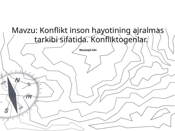 Konflikt inson hayotining ajralmas tarkibi sifatida. Konfliktogenlar