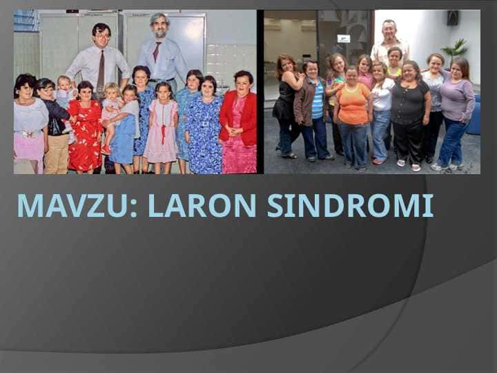 Laron Sindromi