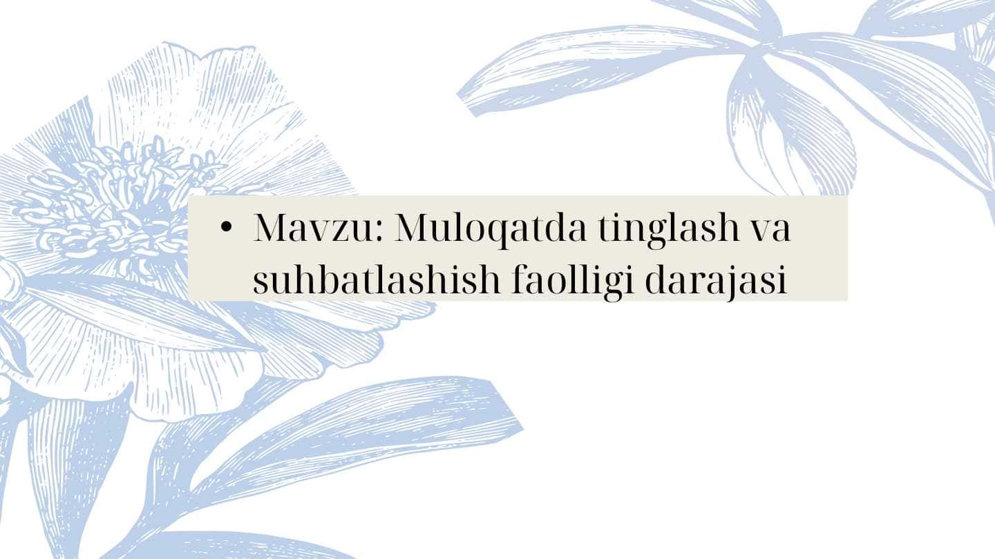 Mavzu rejasi:
Qobiliyat tushunchasi va uning asosiy jihatlari
Qobiliyatlarning psixologik tuzilishi
Qobiliyatlarning shakllanishi va rivojlanishi