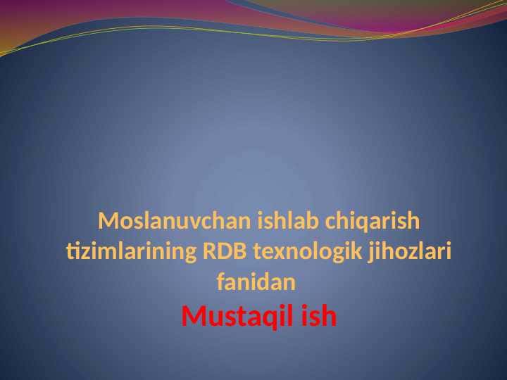 MICHT yuritmalari