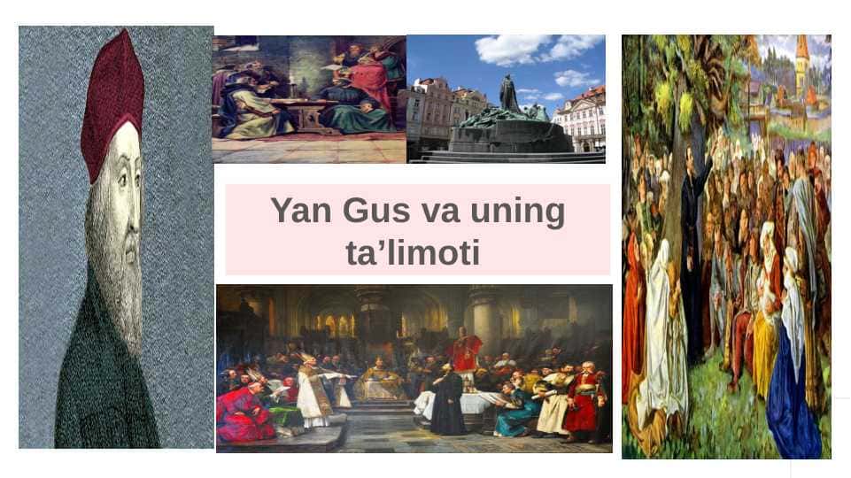 Yan Gus va uning taʼlimoti