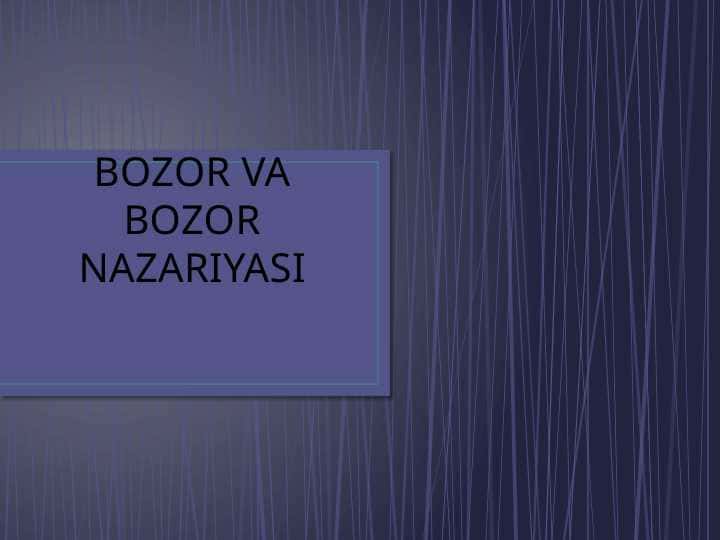 bozor pover point