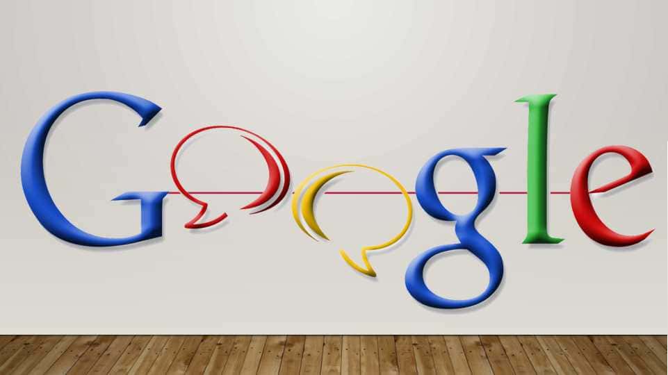 Google kompaniyasi haqida pover point