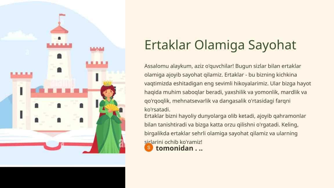 Ertaklar Olamiga Sayohat