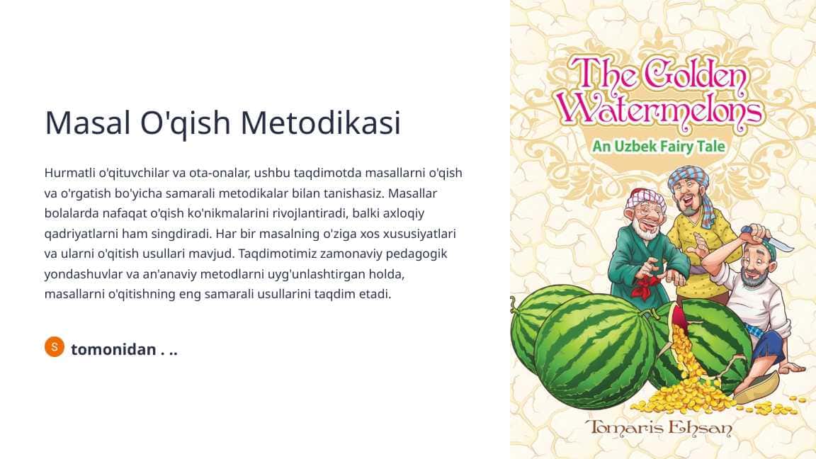 Masal O'qish Metodikasi