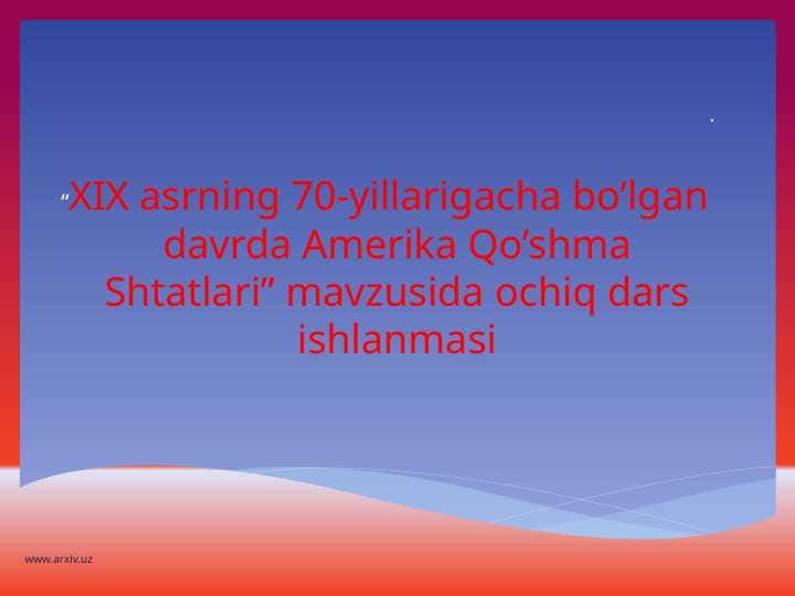 19- asrda AQSH 8- jahon.pptx