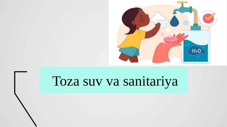 Toza suv va sanitariya