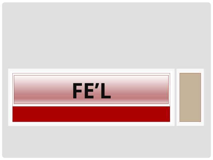 Fe'l