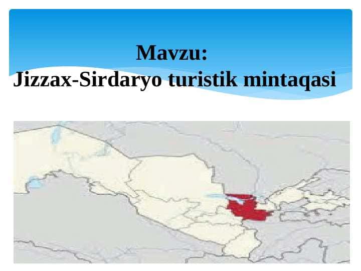 Jizzax-Sirdaryo turistik mintaqasi