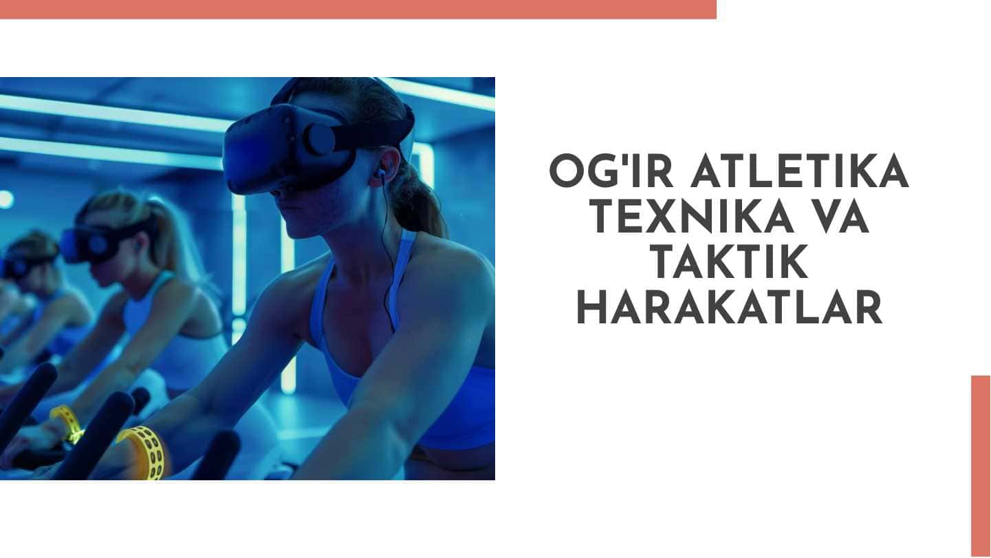 Og'ir atletika texnika va taktik harakatlar