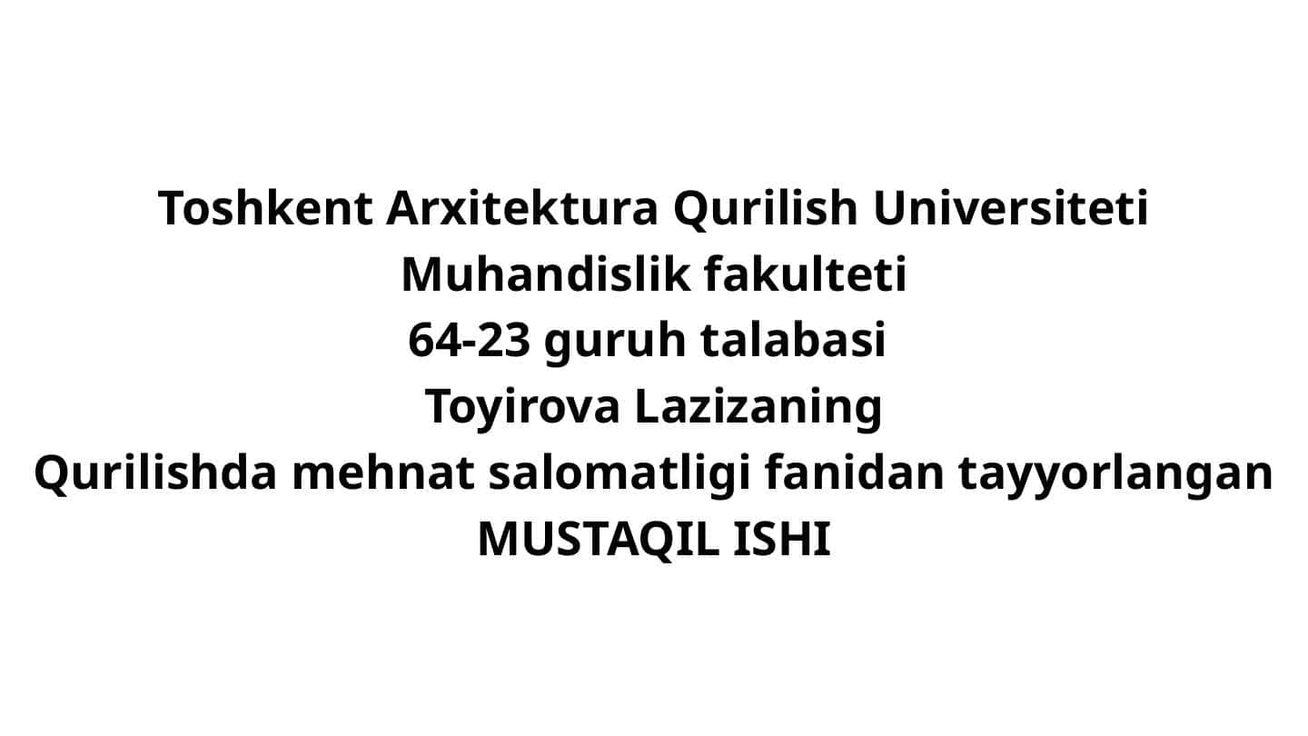 Ishlab chiqarishda kuyish uni oldini olish