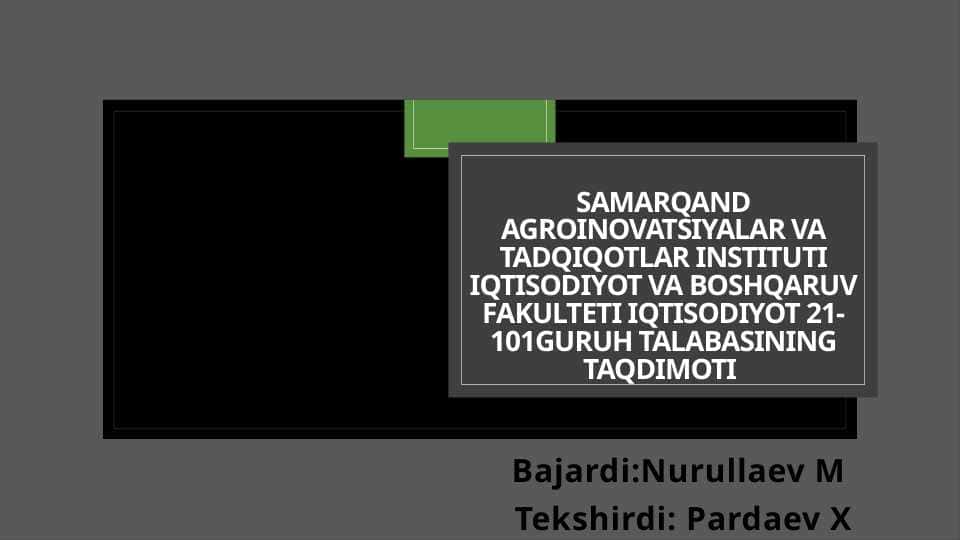 Qishloq joylarini rivojlantirish va diversifikatsiyalashga, aholi bandligi va daromadlarini oshirishga qaratilgan ijtimoiy siyosat