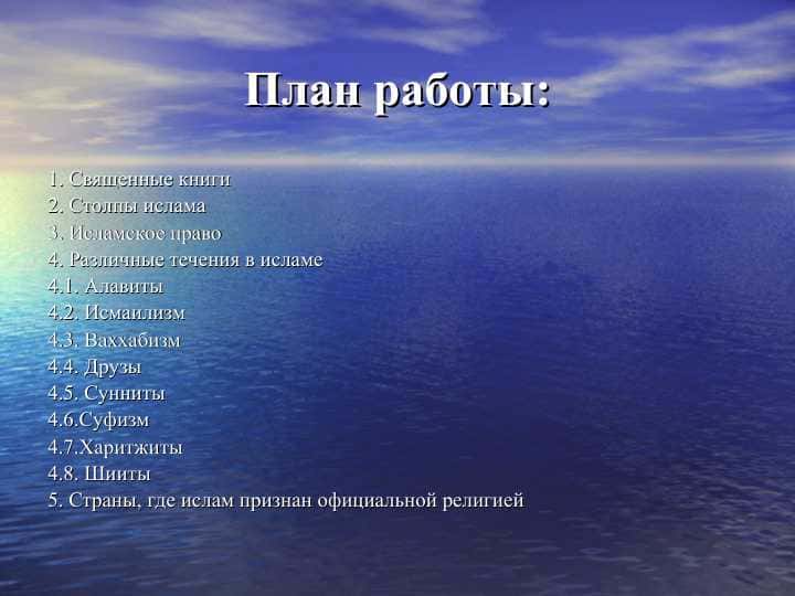 Ислам вера