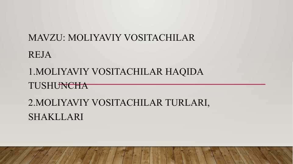 Moliyaviy vositachilar