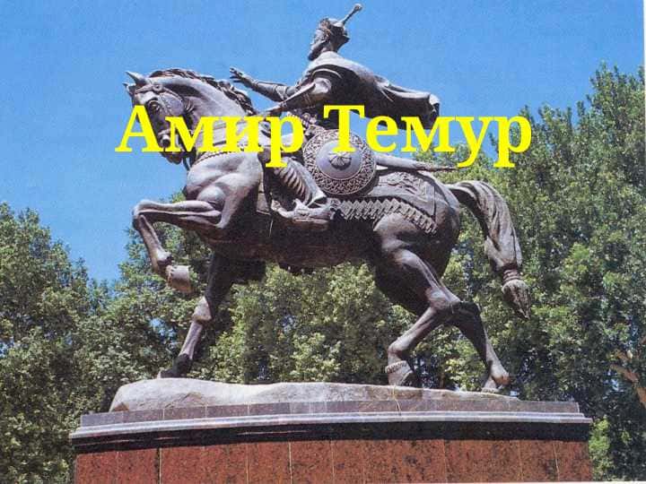 amir temur