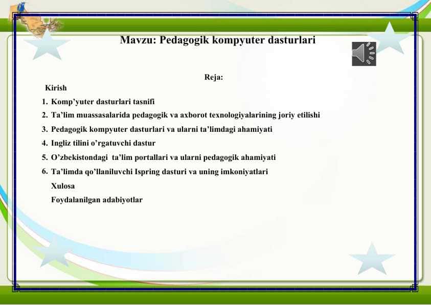 Pedagogik kompyuter dasturlari