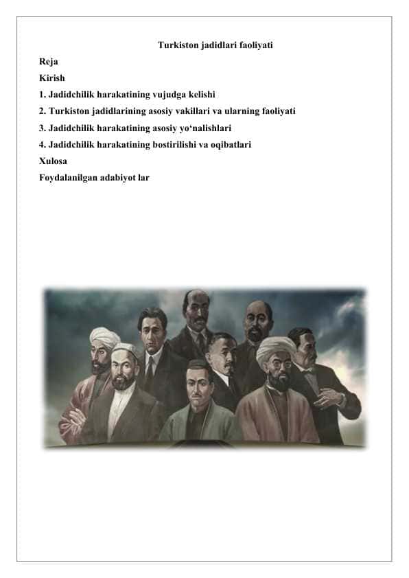 Turkiston jadidlari faoliyati 25