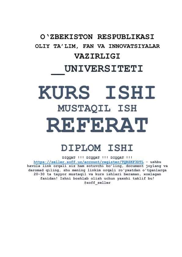 PUL TIZIMI VA UNING EVOLYUTSIYASI