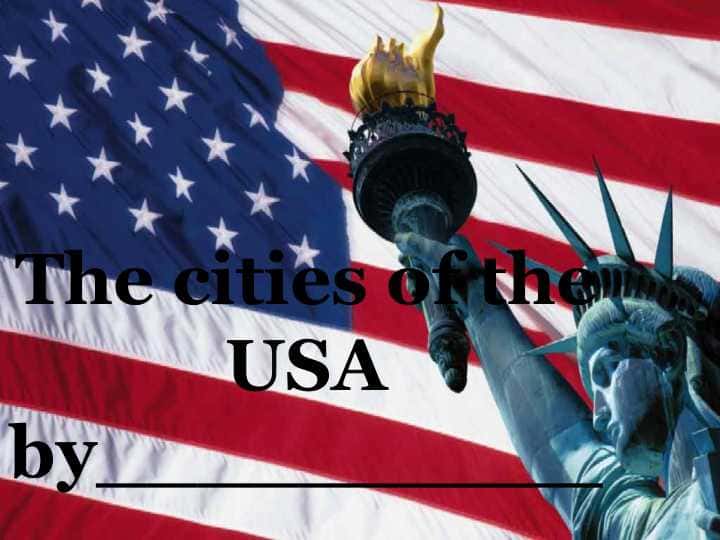 The cities of the USA