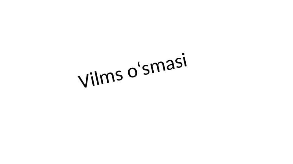 Vilms o‘smasi