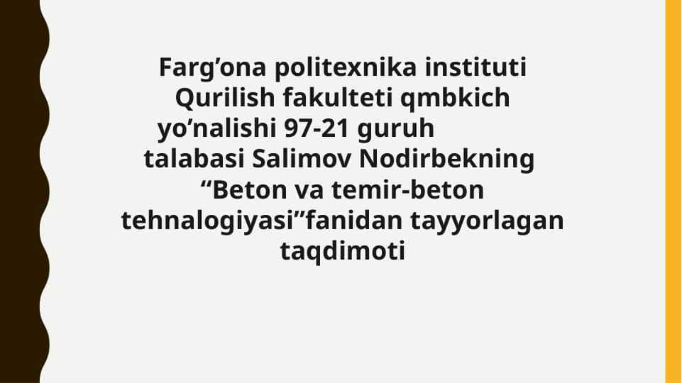 Betonning deformativ xossalari