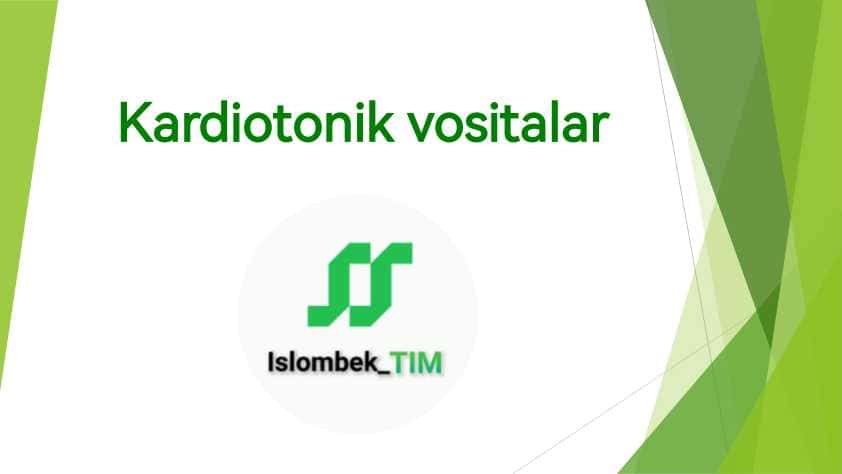 Kardiotonik vositalar