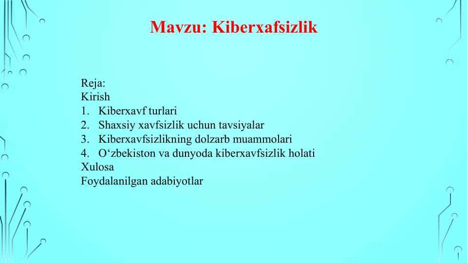 Kiberxafsizlik