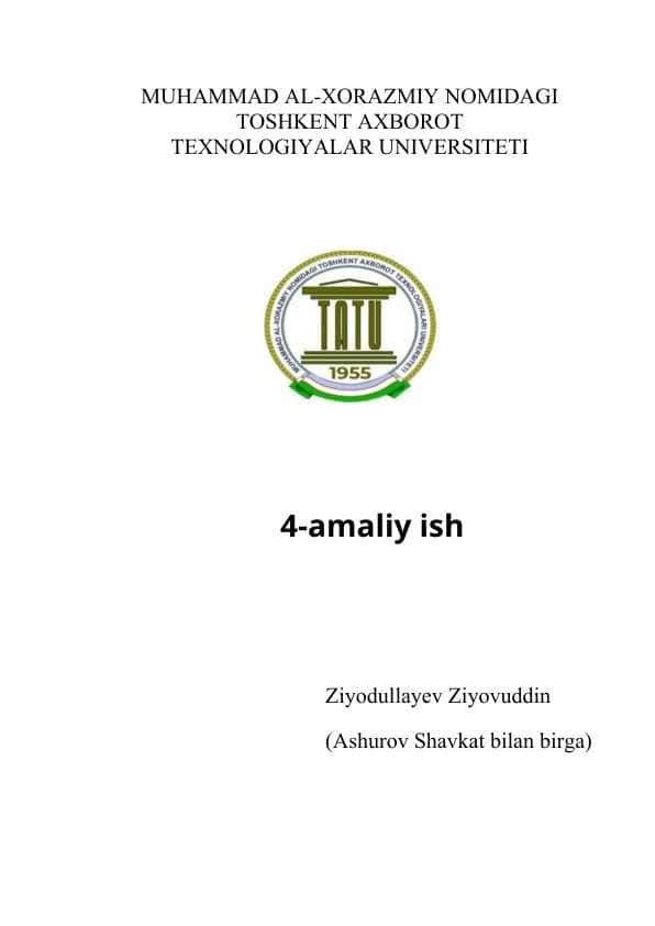 Mavzu: Maxsus dasturiy vositalar yordamida ma’lumotlarni qayta tiklashni o’rganish.