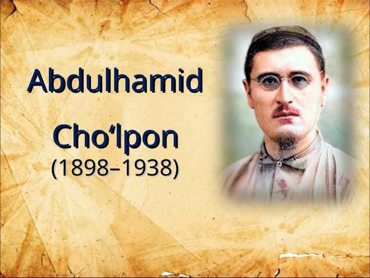 Abdulhamid Cho‘lpon.ppt