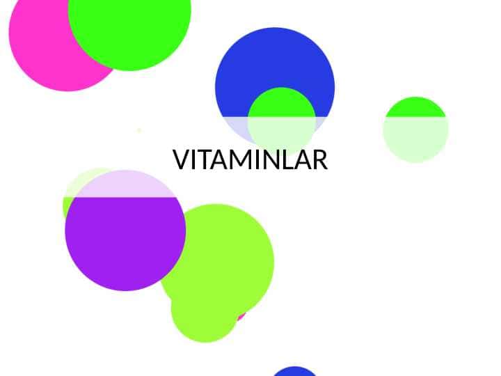 VItaminlar