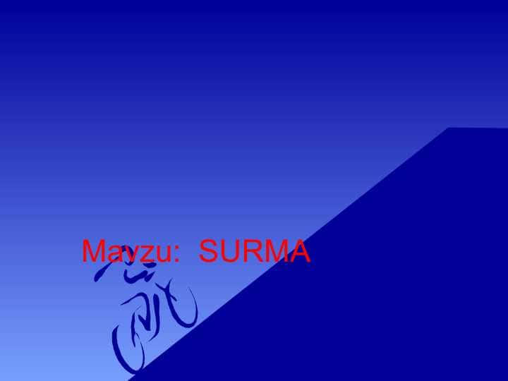 SURMA