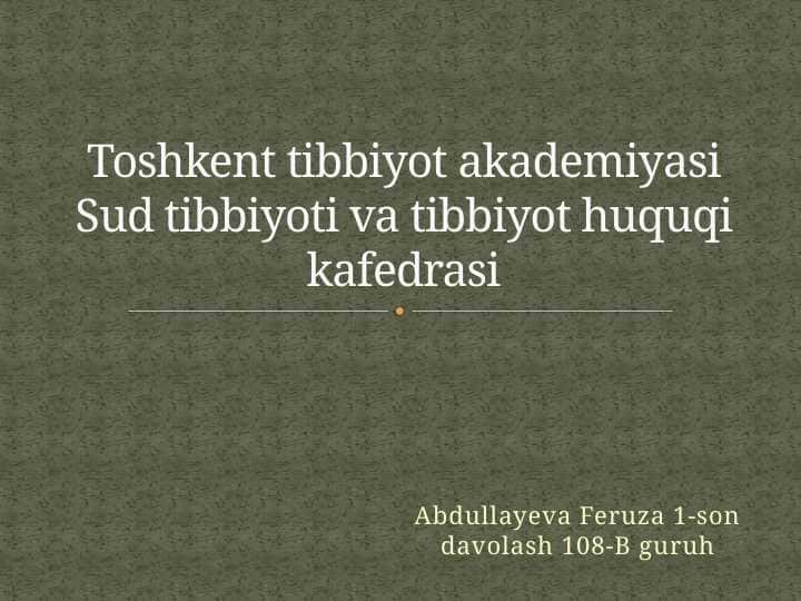 Hayot oliy qadriyat sifatida. Inson hayotining boshlanish vaqtini aniqlash muammosi.Embrionning axloqiy statusi.