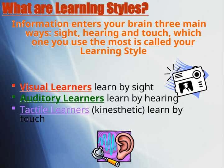 What are Learning Styles
