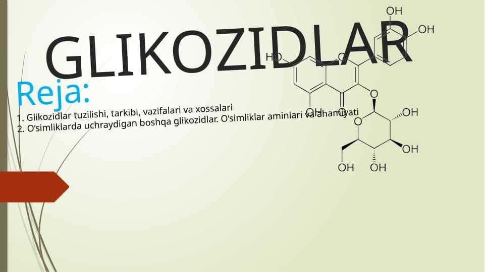 GLIKOZIDLAR