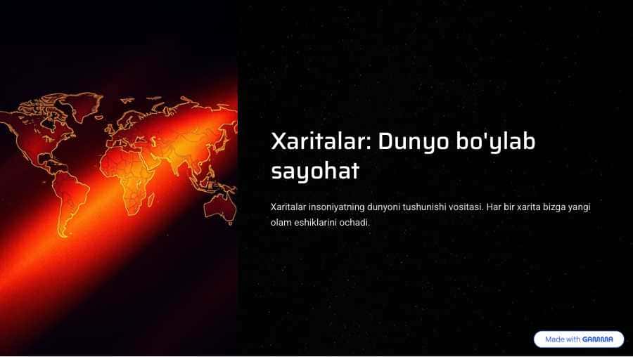 Xarita slaydlari