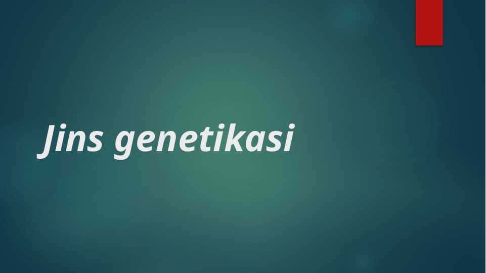 Jins genetikasi