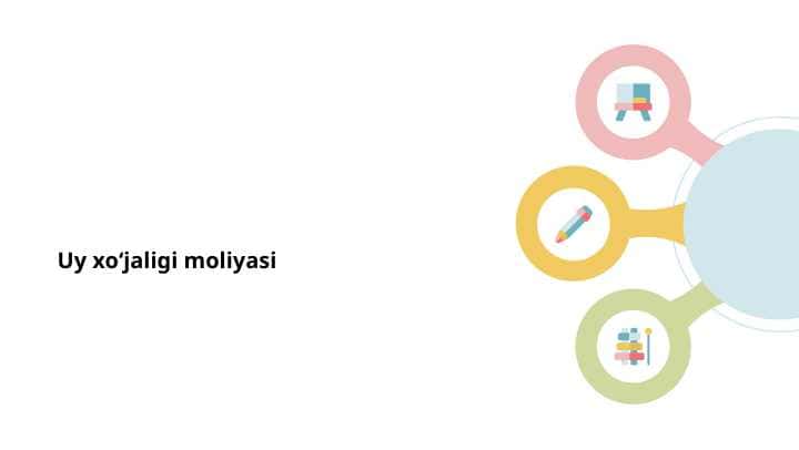 UY XO`JALLIGI MOLIYASI
