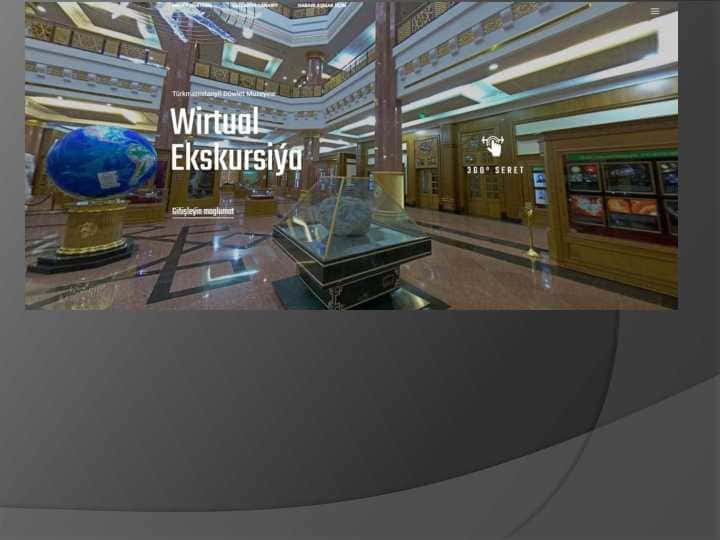 Kichik Virtual muzey loyihasini shakllantirish