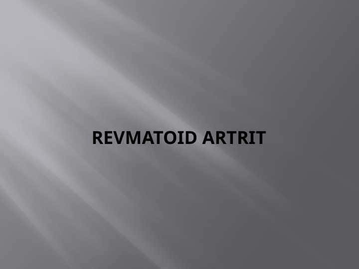 REVMATOID ARTRIT