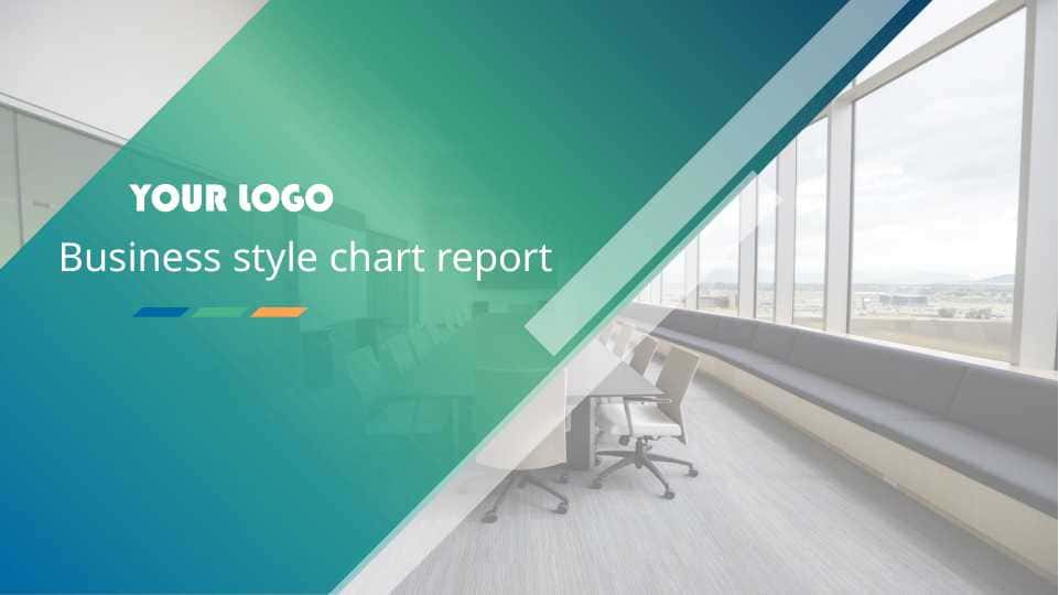 Business style chart report