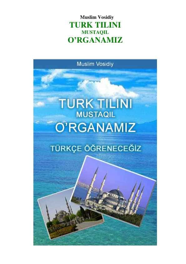 Turk tili grammatika o`zbekcha o`rganamiz
