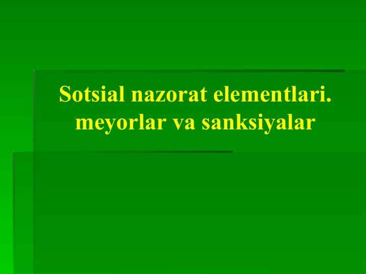 SOtsiologiyaning Paydo Bo‘lishi Va Rivojlanishida